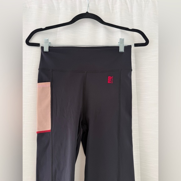 PE Nation Salto Legging Black High Rise Logo Activewear | Size M - Picture 8 of 16